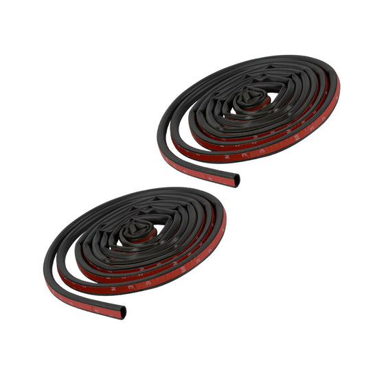 8M D-Shape Rubber Door Seal Strip Suitable For Car, Truck & Motor Vehicle Weatherproofing Australia-1