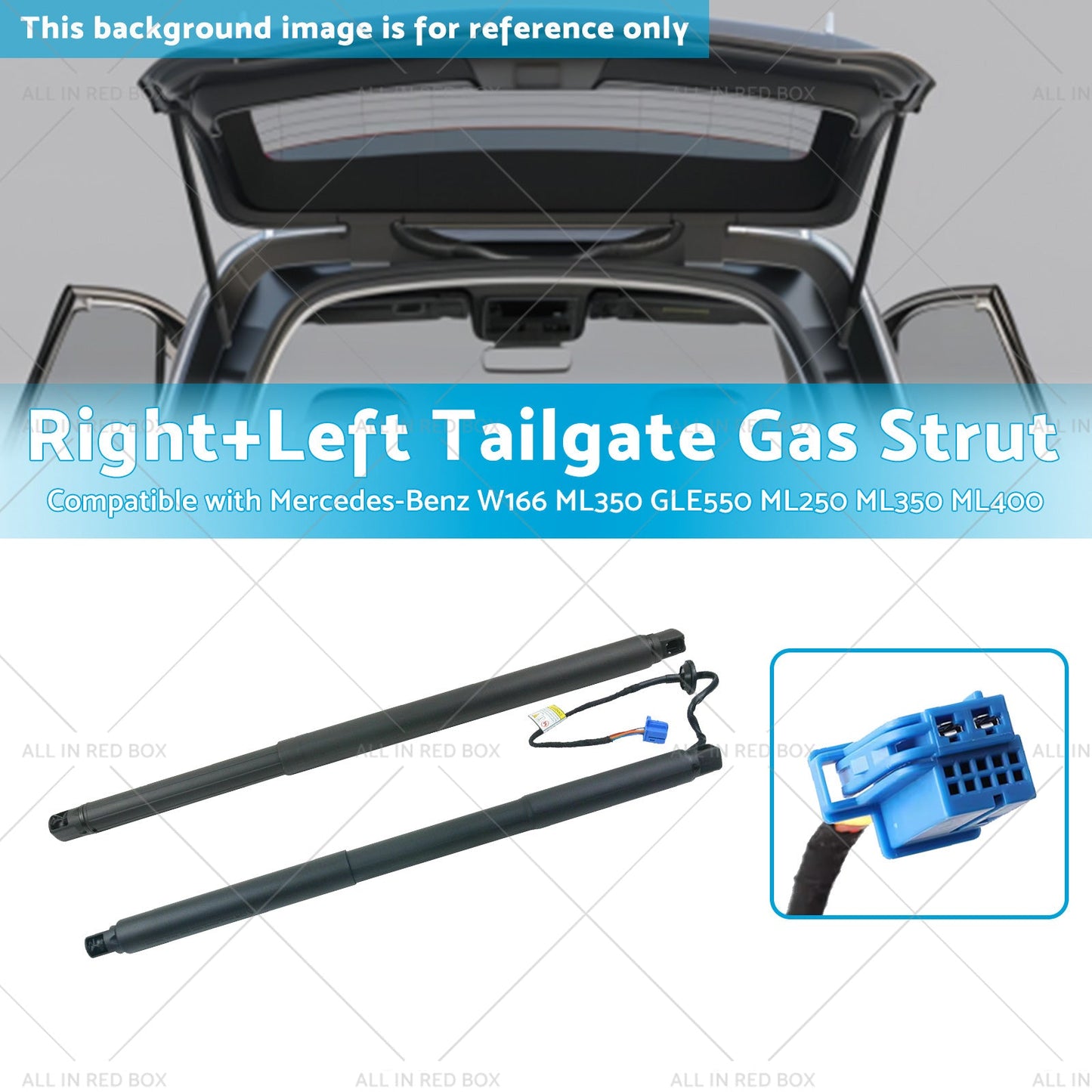 Rear Right  Left Tailgate Gas Strut Suitable for Mercedes Benz W166 ML350-2