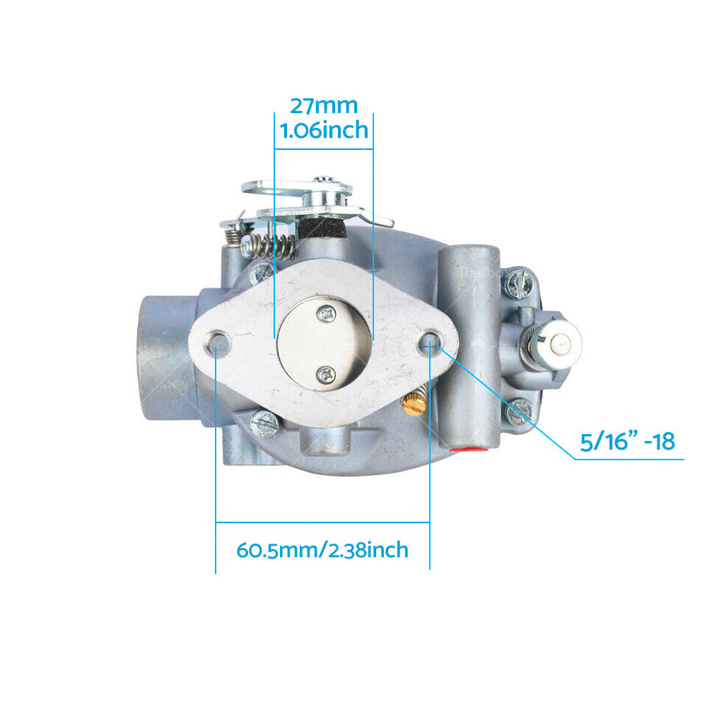 Carburetor Fit For Massey Ferguson MF Tractor TO20 TO30 TE20  Replace 181644M1-3
