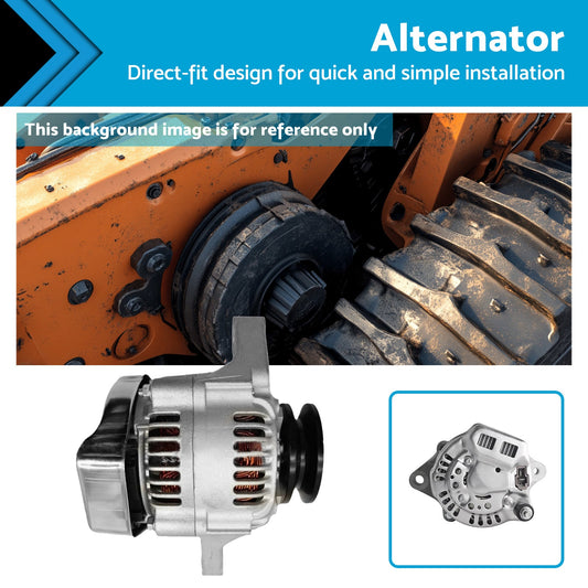 Alternator Suitable For Kubota Many Models 12V & 40Amps 100211-1670 16231-24011-1