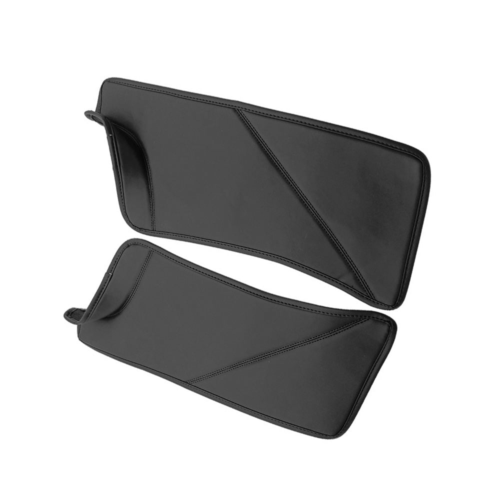 2PCS PU Rear Door Sill Protector Cover Pad Suitable for Tesla Model Y 2020-2022-1