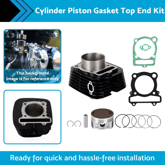 Cylinder Piston Gasket Top End Kit Suitable For Yamaha Big Bear 350 2x4 4x4-1