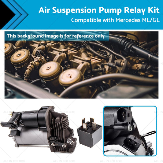 A1643200204 Air Suspension Pump Relay Kit Suitable for Mercedes ML or GL 3. 0L 06-12-0