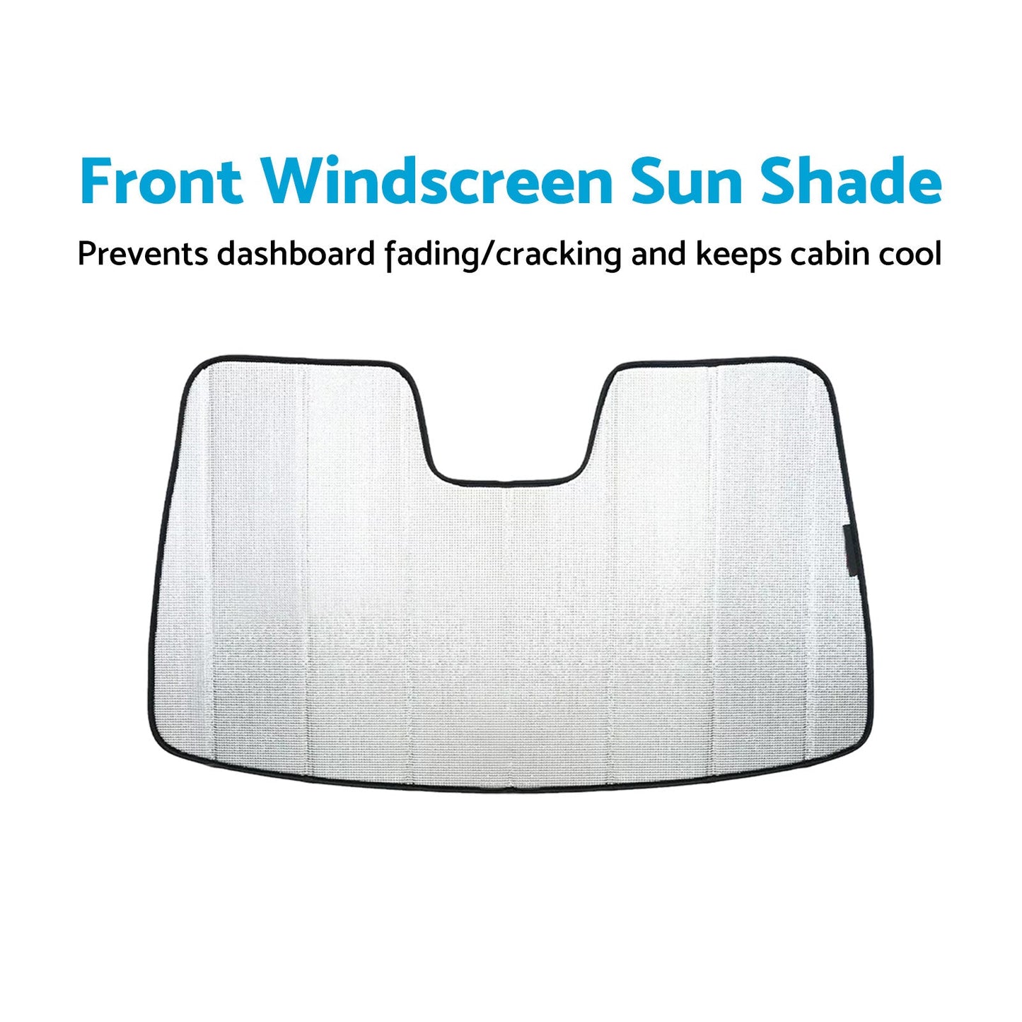 1x Front Windscreen Sun Shade Suitable For Ford Everest  P703/U704 3rd Gen 22- Front-5
