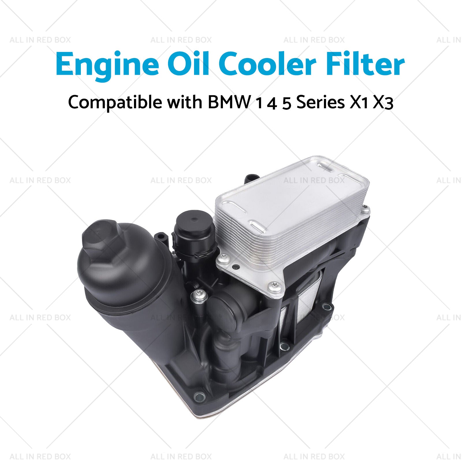 Engine Oil Filter Housing  and  Cooler 11428507697 SuitableFor BMW N47 N57 F25 10-19-3