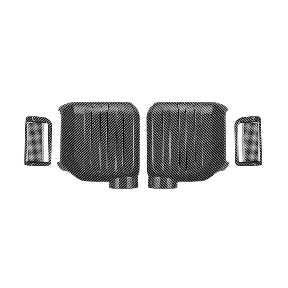 Rearview Mirror Cover Trim Suitable for LandCruiser Prado LC250 24+ Carbon Fiber-0