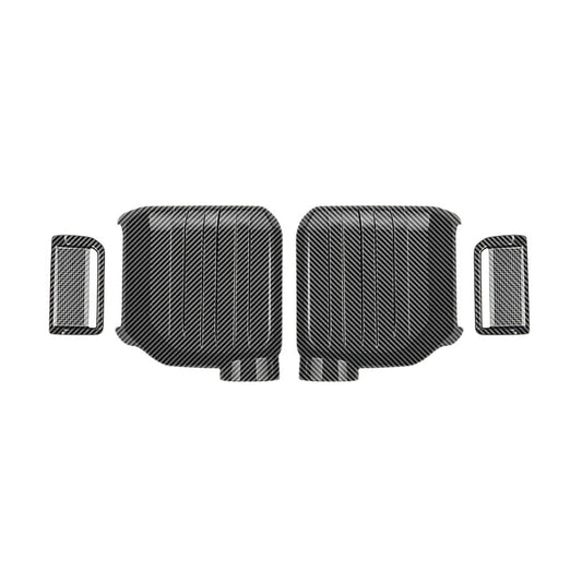 Rearview Mirror Cover Trim Suitable for LandCruiser Prado LC250 24+ Carbon Fiber-0