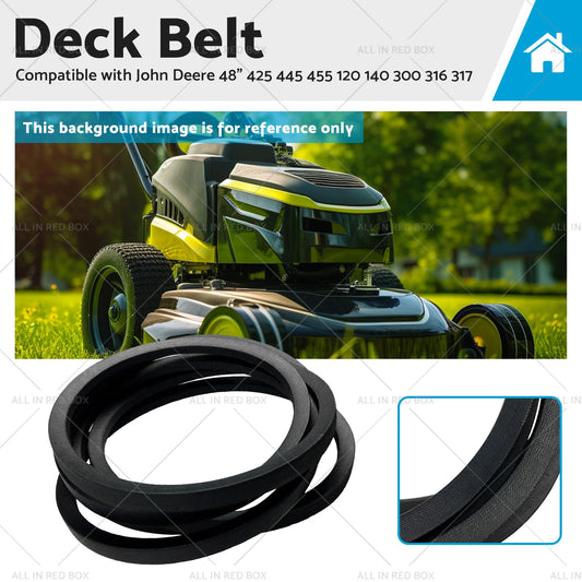 Deck Belt Suitable for John Deere M112268 48 inch  425 445 455 120 140 300 316 317-0