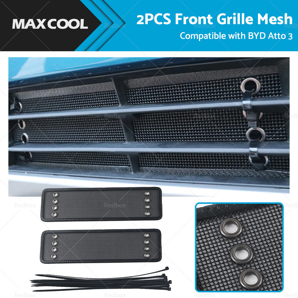Suitable for BYD Atto 3 Grille Mesh Protection Extra Radiator Stone  and  Gravel-0