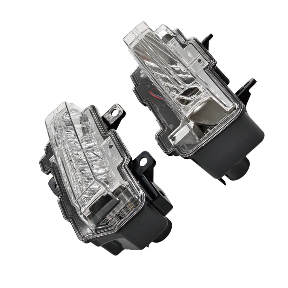 2Pcs Front Bumper Fog Light LH+RH Lamp Suitable for Mitsubishi Pajero 2015-2017-3