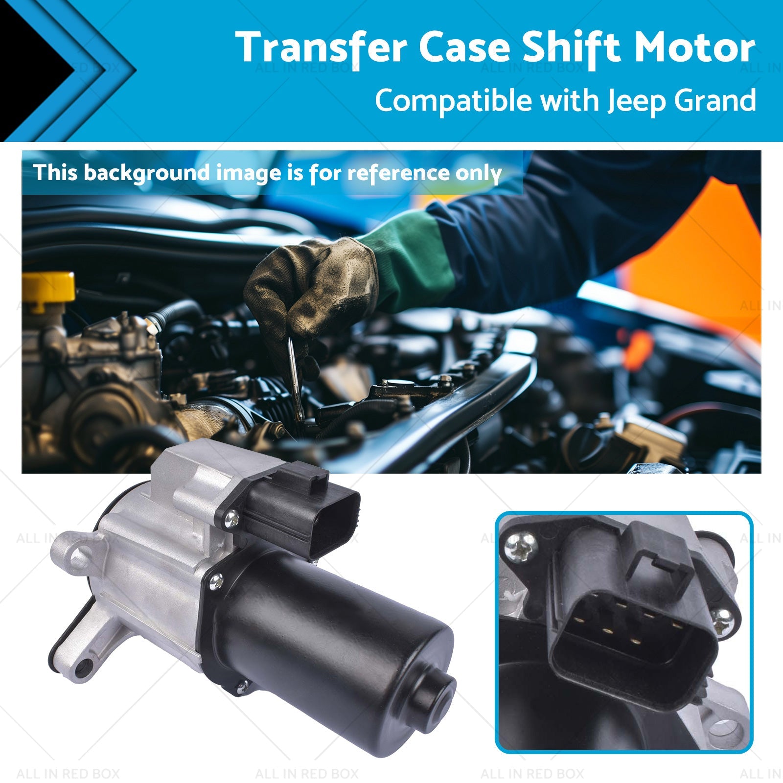 5143786AA Transfer Case Shift Motor Suitable for Jeep Grand w or NV146 NV245 05-10-0