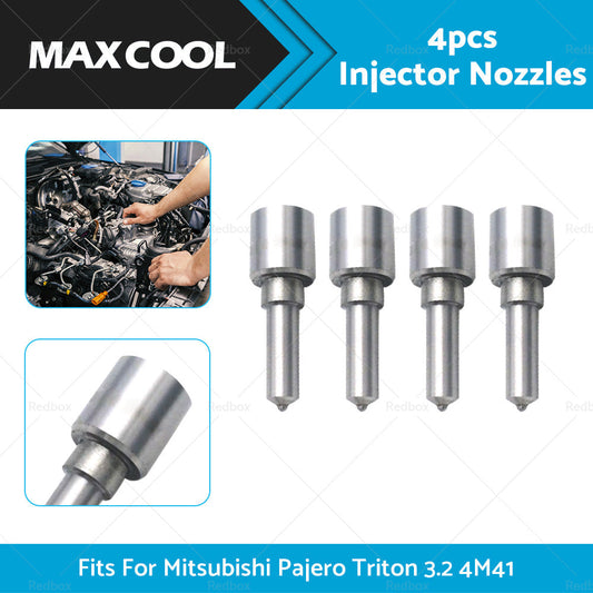 4 PCS Injector Nozzle For Mitsubishi Pajero 00-16 Triton 06-09 4M41 DLLA148PN283-1
