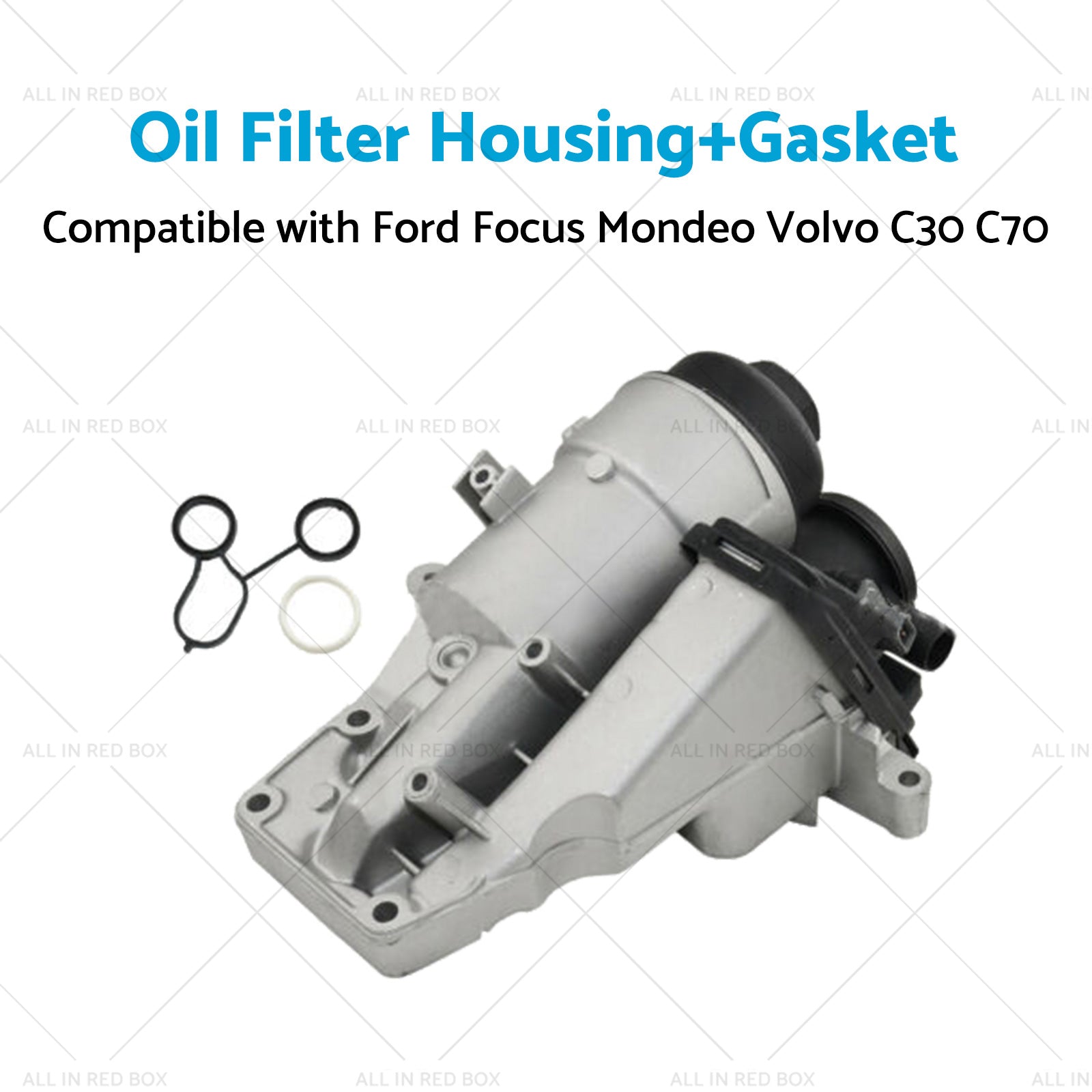 Valve Oil Trap Oil Filter Housing Suitable for Volvo C30 C70 V50 04-15 31338685-3