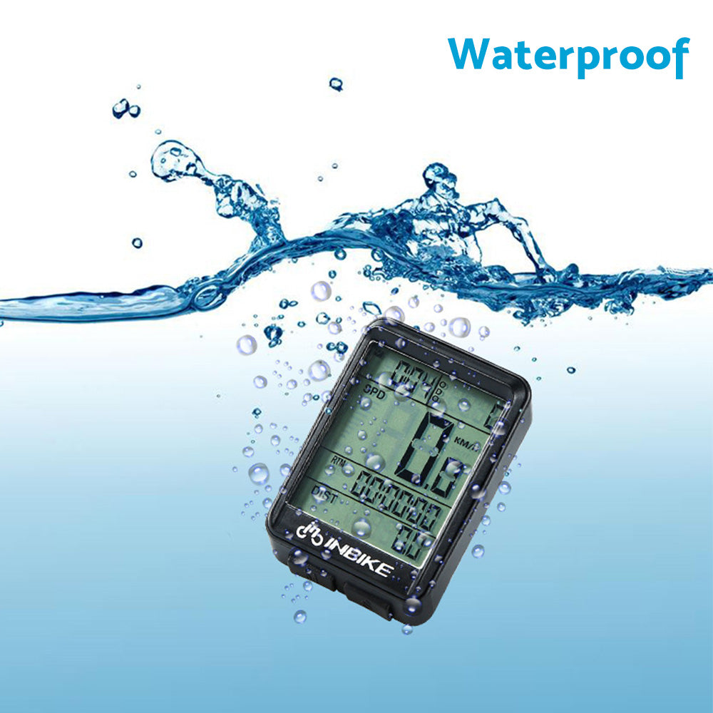 Wireless Mountain Bike Computer LCD Speedometer Odometer Suitable For Bicycle Waterproof-3