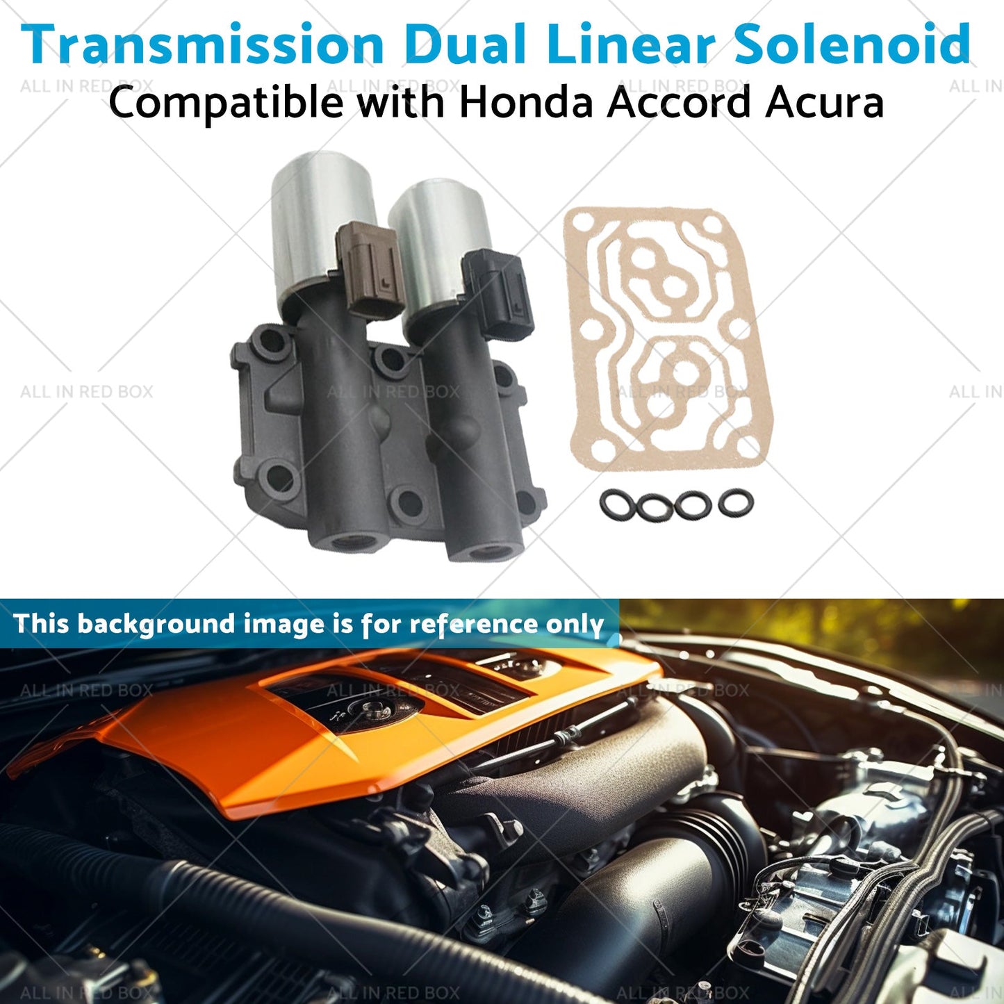 28260-PRP-014 Transmission Dual Linear Solenoid Suitable for Honda Accord Acura-4