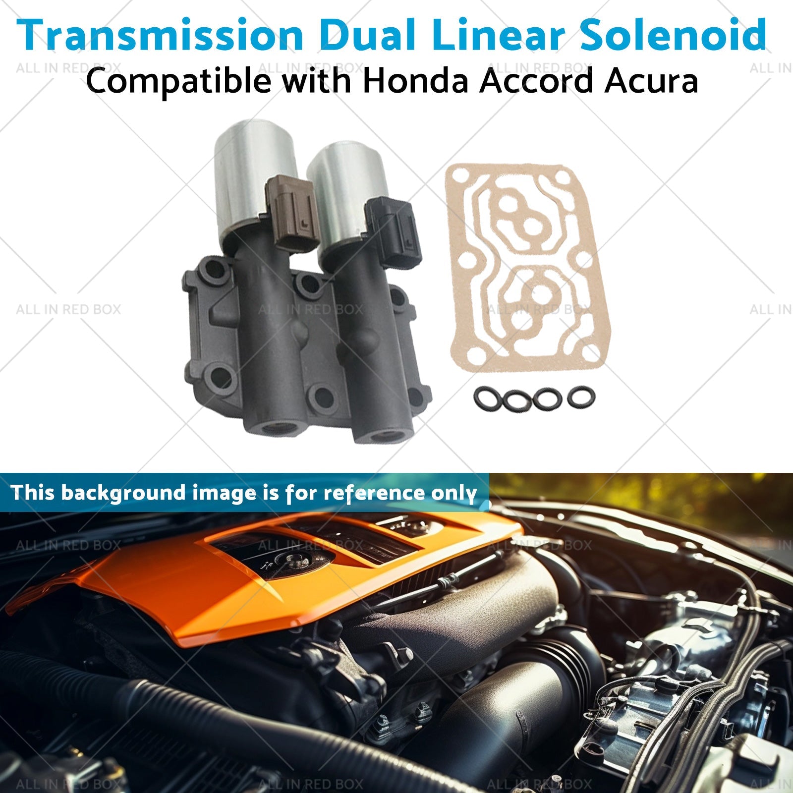 28260-PRP-014 Transmission Dual Linear Solenoid Suitable for Honda Accord Acura-4
