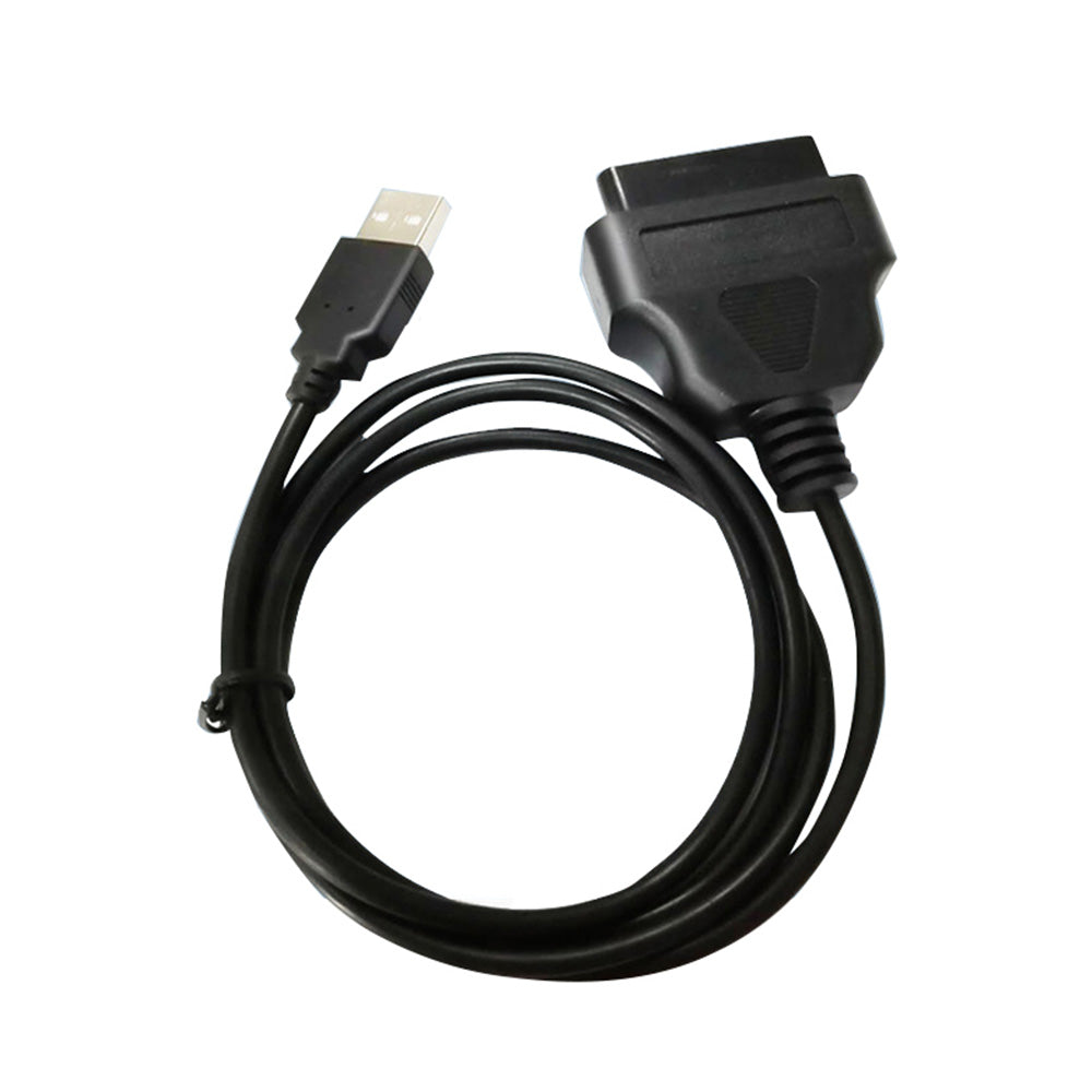 16-Pin OBD2 To USB Adapter Cable Connector Suitable For Vehicle Diagnostic Tool-3