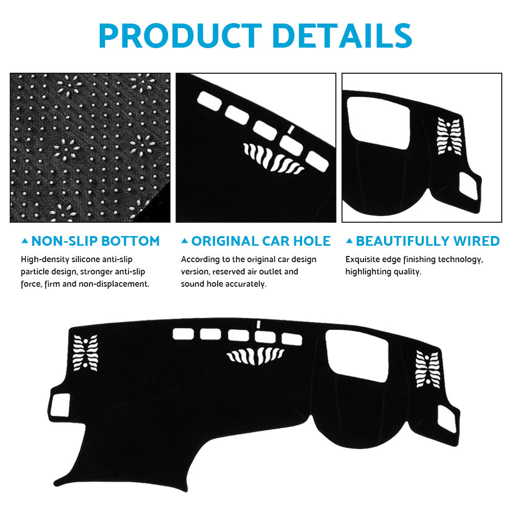 Non-Slip Dash Mat with HUD Dashboard Cover Suitable For Lexus NX250 / NX350H 2022-2023-1