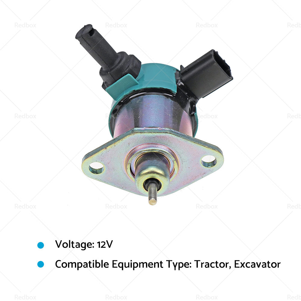 Fuel Shut Off Solenoid Fit for Kubota D905 D1005 D1105 17208-60010 17208-60015-2