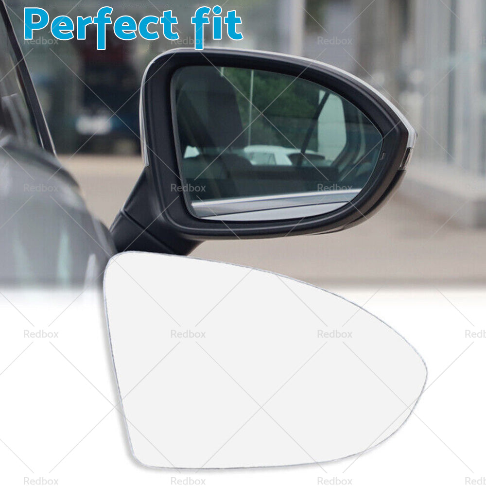 Suitable for VW GOLF MK7 MK7.5 13-18 Right Mirror Glass Heated Convex with Base-2