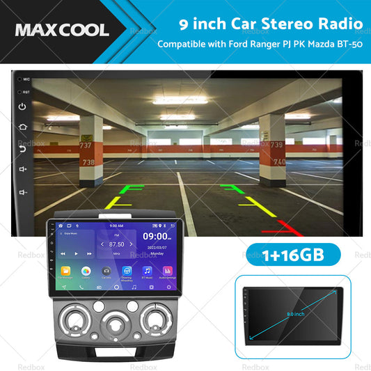 16G Car Stereo GPS Head Unit Android11 Suitable for Ford Ranger PJ PK Mazda BT50-0
