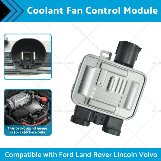 Coolant Fan Control Module Suitable for Ford Land Rover Lincoln Volvo 7T4Z8B658B-1
