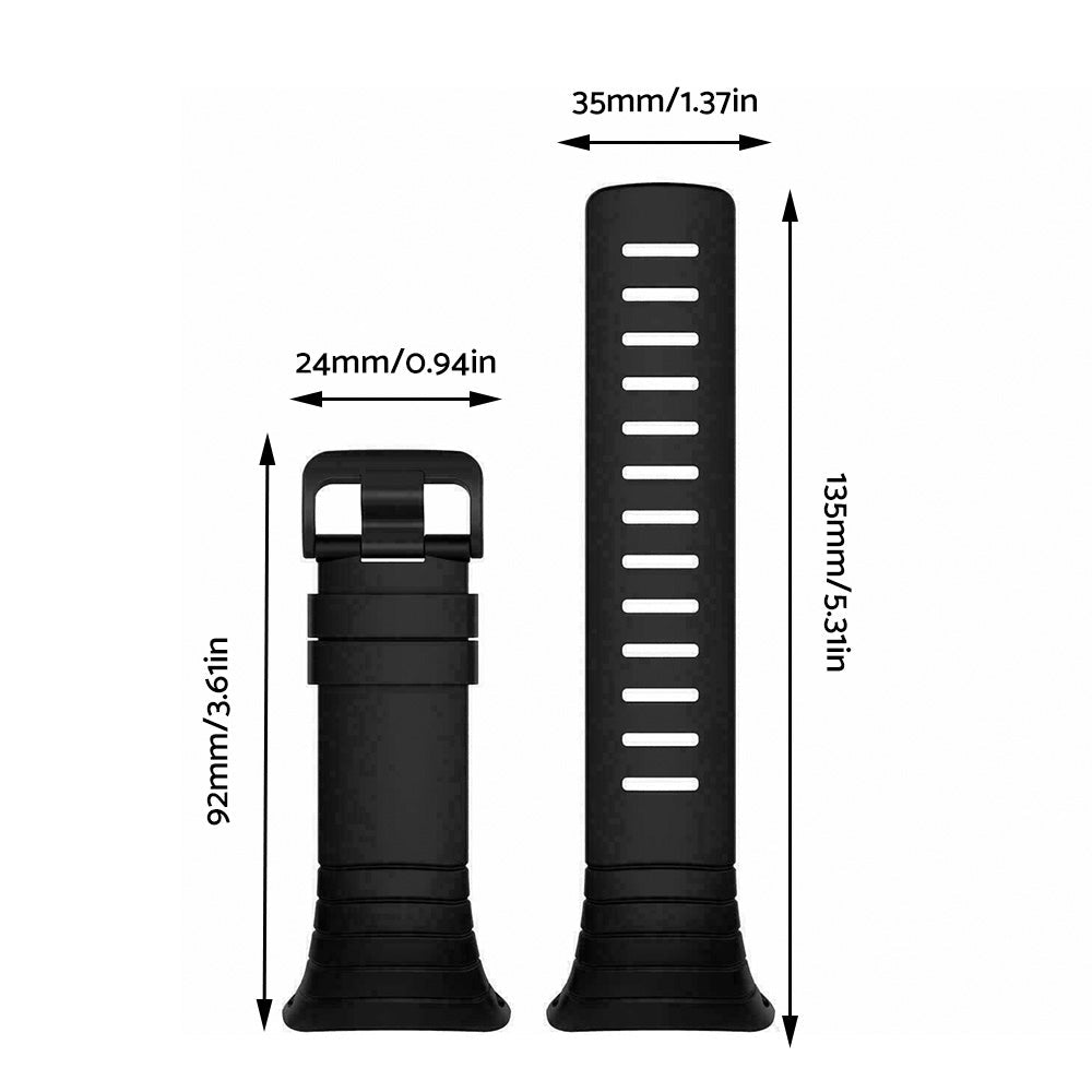 Suitable For SUUNTO CORE SS014993000 Luxury Rubber Replacement Watch Band Strap-3