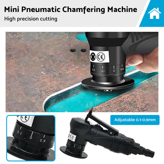Air Chamfer Tool Trimming Mini Chamfering Pneumatic Beveling Machine Deburring-0