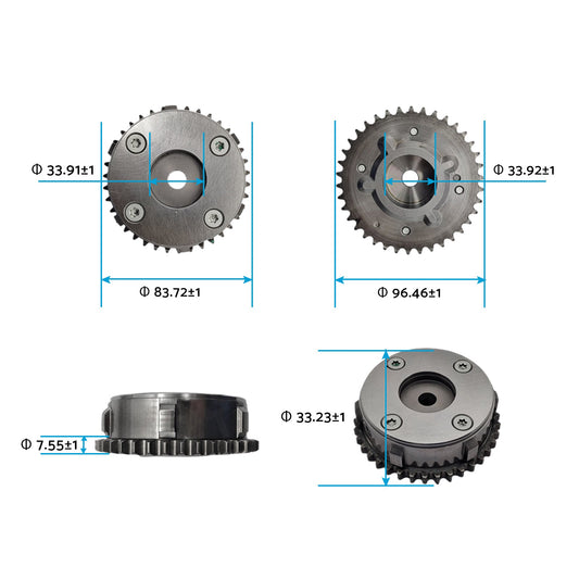 VVT Actuator Camshaft Timing Gear Suitable For Mazda 3 / MX-5 / CX-7 / Tribute 2006-2014-1