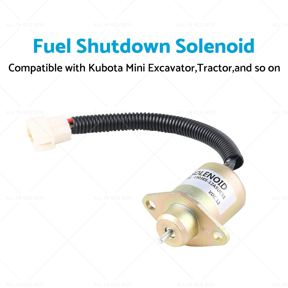 12V Shut Down Solenoid Suitable For Kubota B1700HSD 1503ES-12A5UC5S SA-4569-T-3