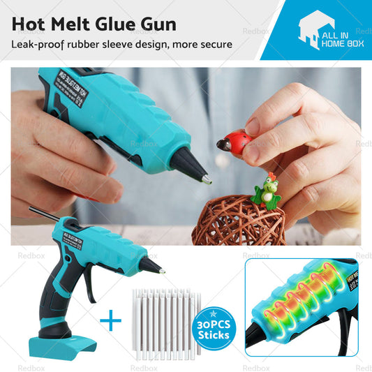 50W Cordless Hot Glue Gun Electric Heat Repair DIY Tools For Makita 18V Battery-0