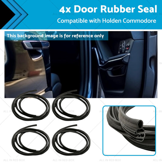 Front or Rear Door Rubber Seal Rubber Suitable for Holden Commodore VN VP VR VS 4x-0