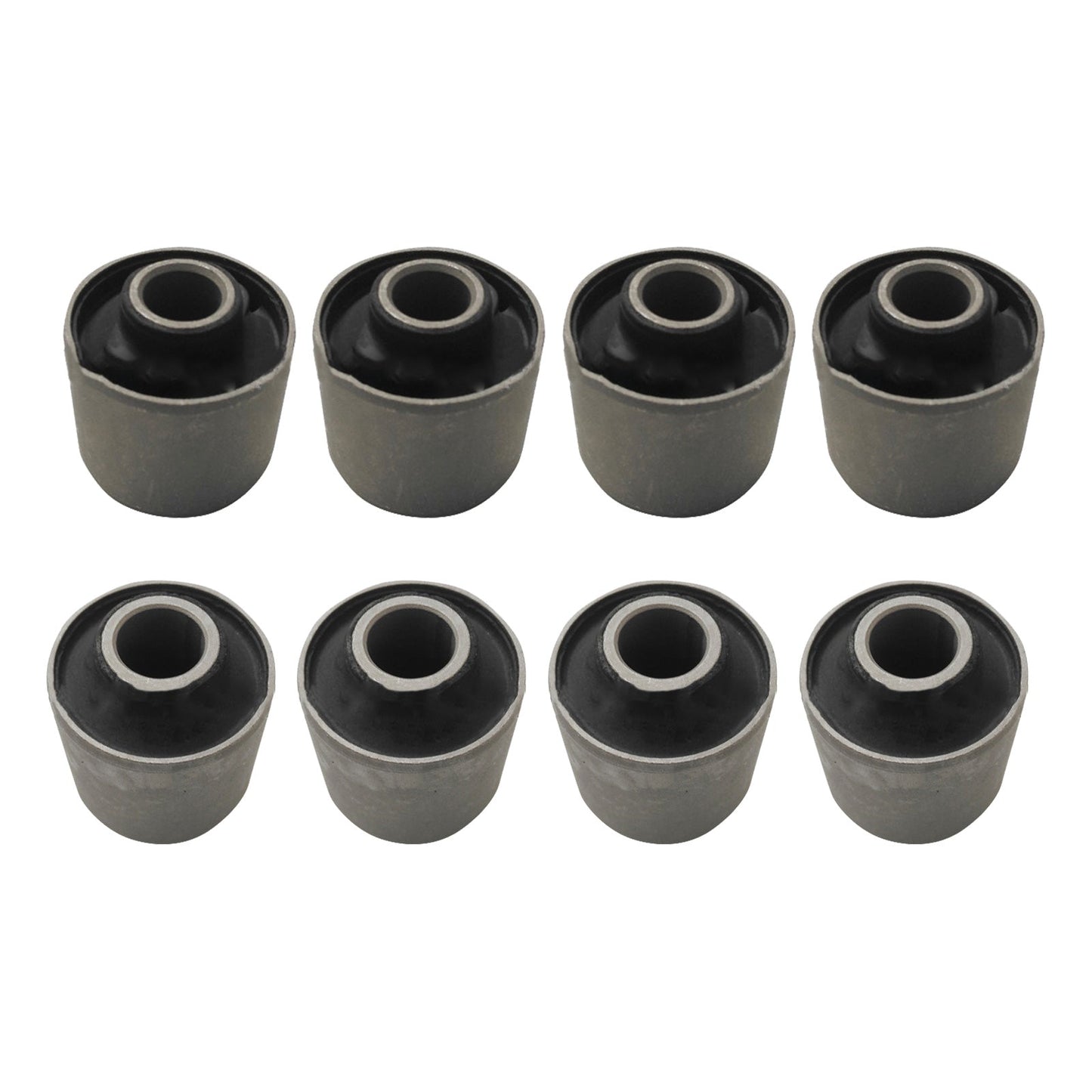 8x Upper and Lower Rear Trailing Arm Bush Kit Suitable for Toyota Landcruiser 80 105-0