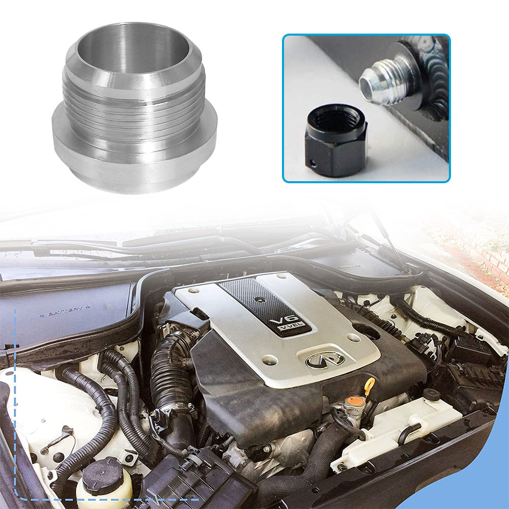 AN20 Male Aluminium Weld-On JIC Bung Fitting JXSS032-AN20-3