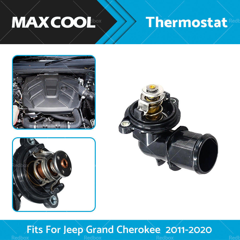 Thermostat With Housing For Jeep Grand Cherokee WK 3. 0L CRD Diesel 2011-2020-1