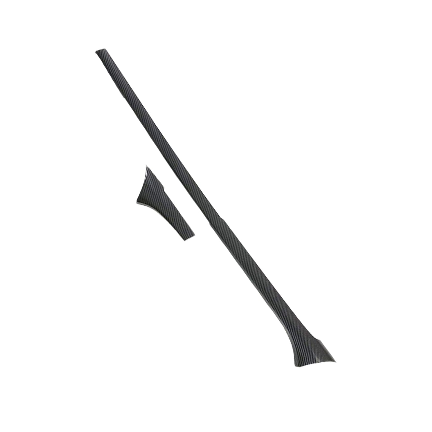 ABS Carbon Dashboard Strip Cover Trim Suitable For Toyota Hilux Revo 2015-2024-3