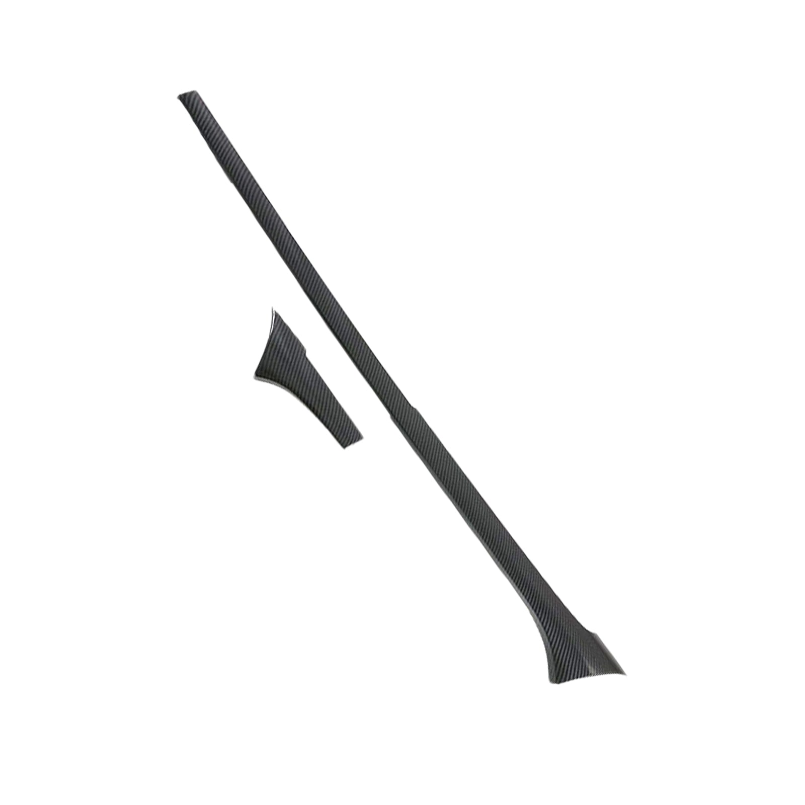 ABS Carbon Dashboard Strip Cover Trim Suitable For Toyota Hilux Revo 2015-2024-3