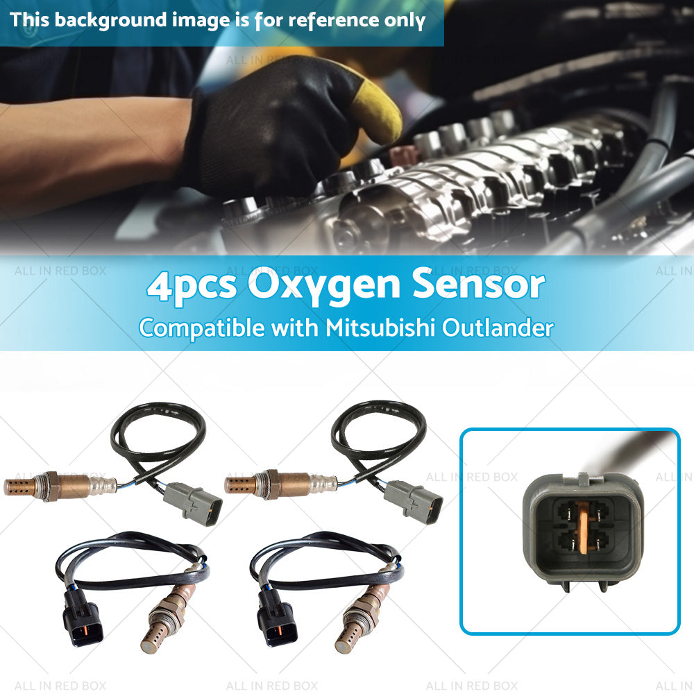 4x New Oxygen Sensor O2 Suitable For Mitsubishi Outlander ZF 2. 4L 4G69-2