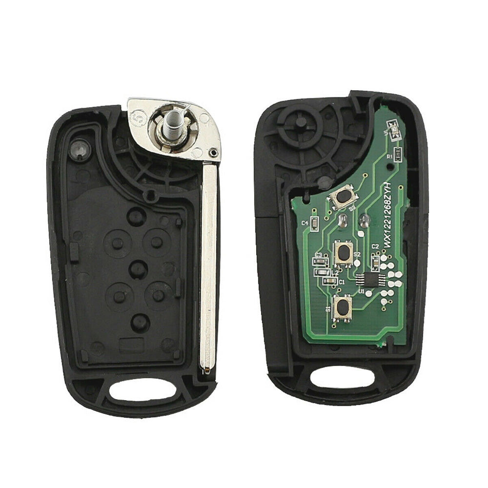 Remote Flip Key with Transponder 433MHz ID46 Suitable For Hyundai i20 i30 ix35-1