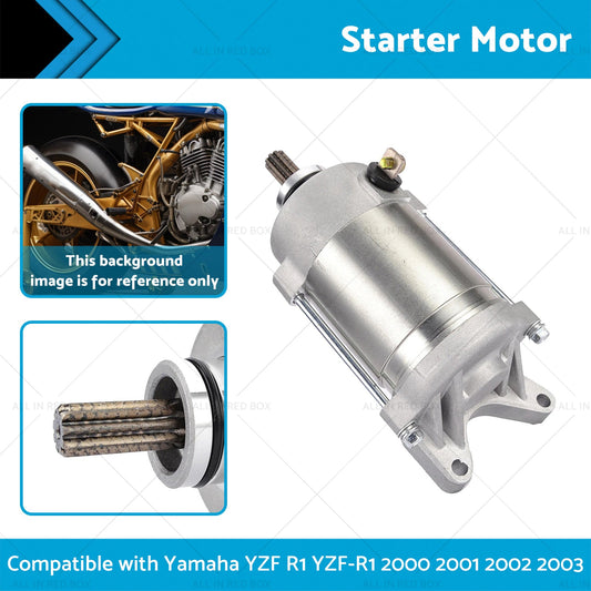 Engine Starter Motor Suitable for Yamaha YZF-R1 2000-2003 5PW-81890-01-00-1