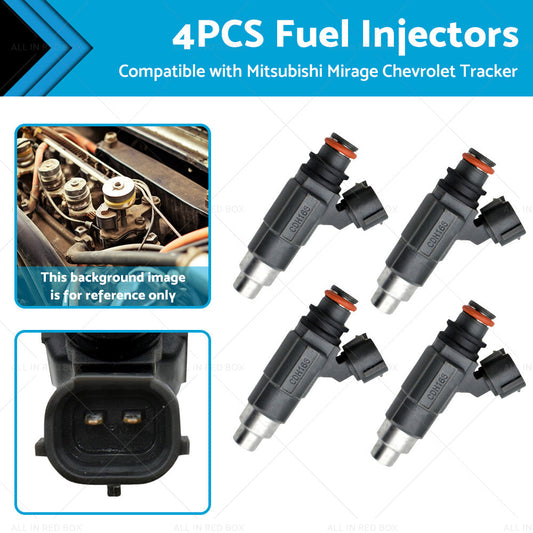4PCS Fuel Injector CDH166 Suitable for Mitsubishi Mirage 1. 5L Suzuki Vitara 1. 6L-0