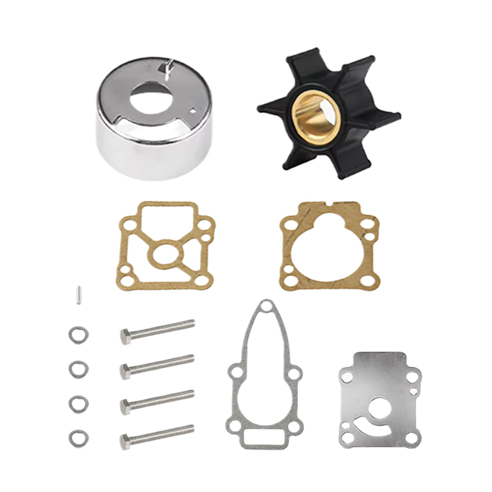 Impeller Water Pump Kit Suitable for Mercury Mariner Tohatsu M8hp 3B2-873222-2