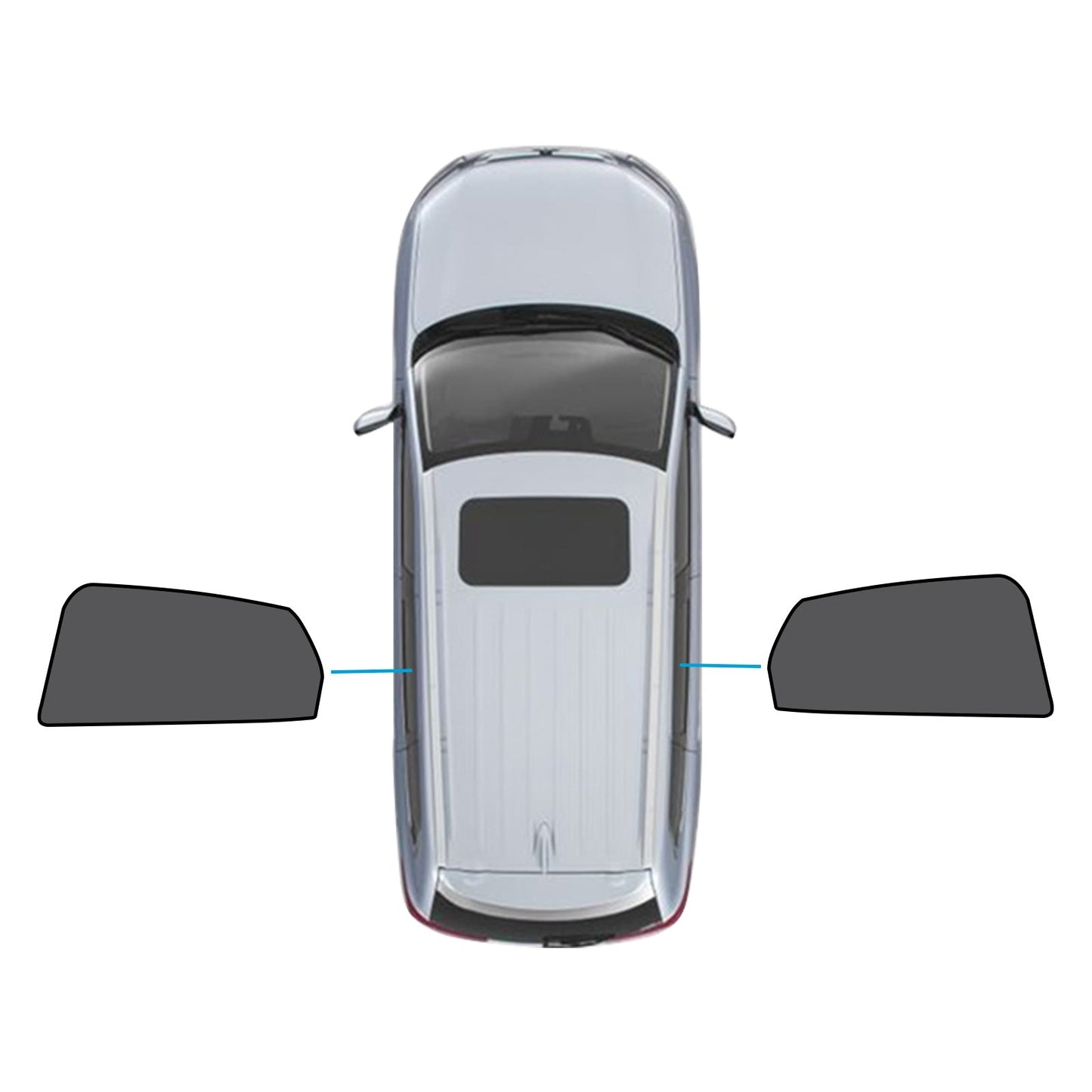 Magnetic Car Window Sun Shades Suitable for Mazda CX-3 CX3 2015-Current-0