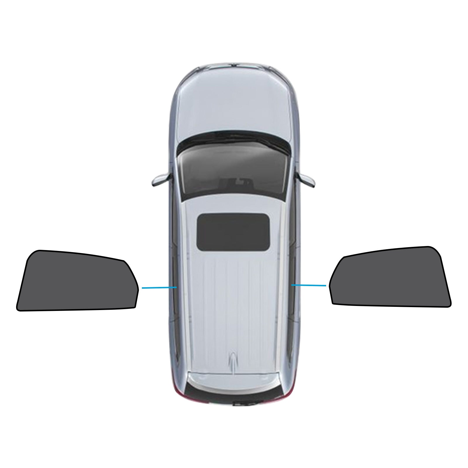 Magnetic Car Window Sun Shades Suitable for Mazda CX-3 CX3 2015-Current-0