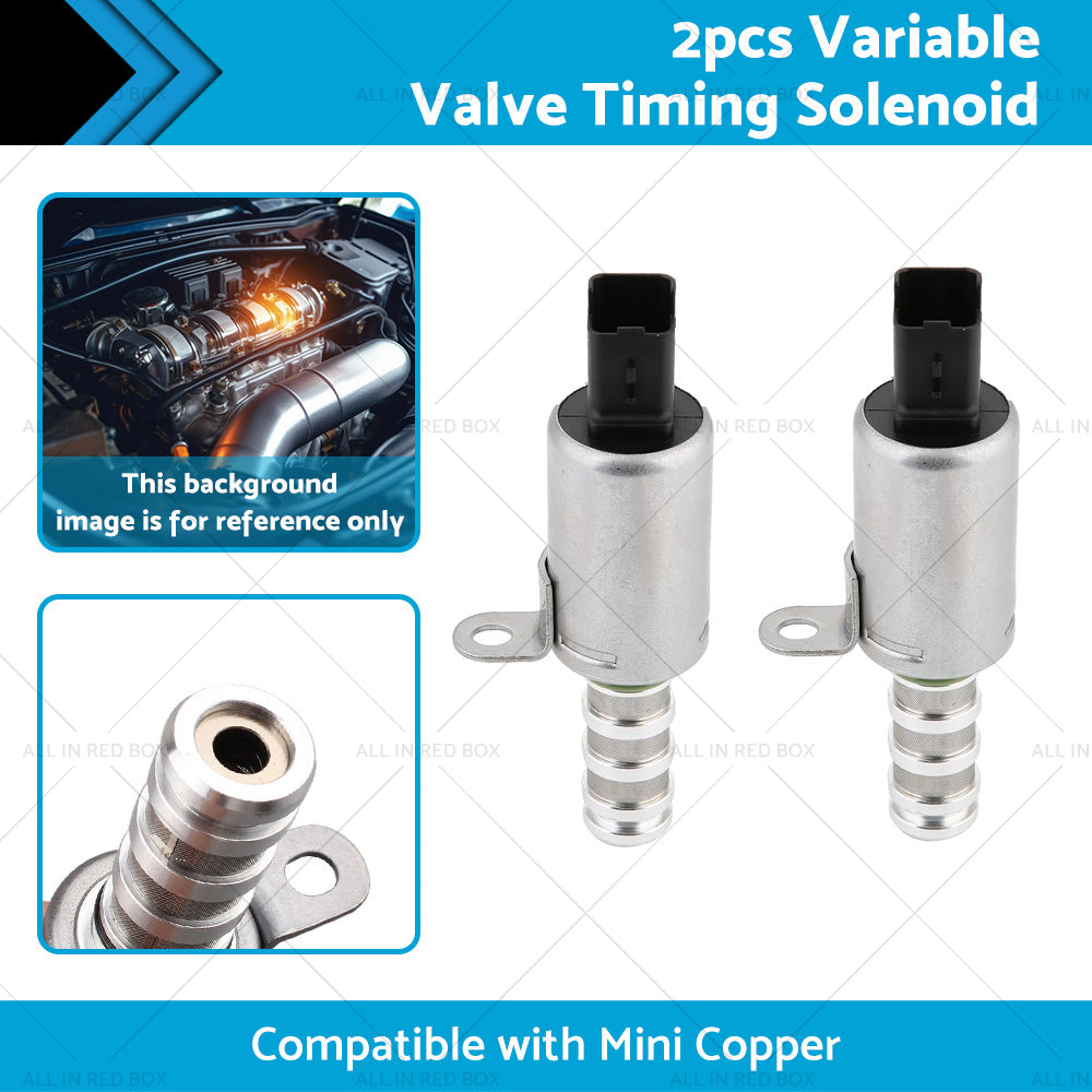 2x Variable Valve Timing Solenoid Suitable for MINI Cooper Countryman L4 R56 R60-1