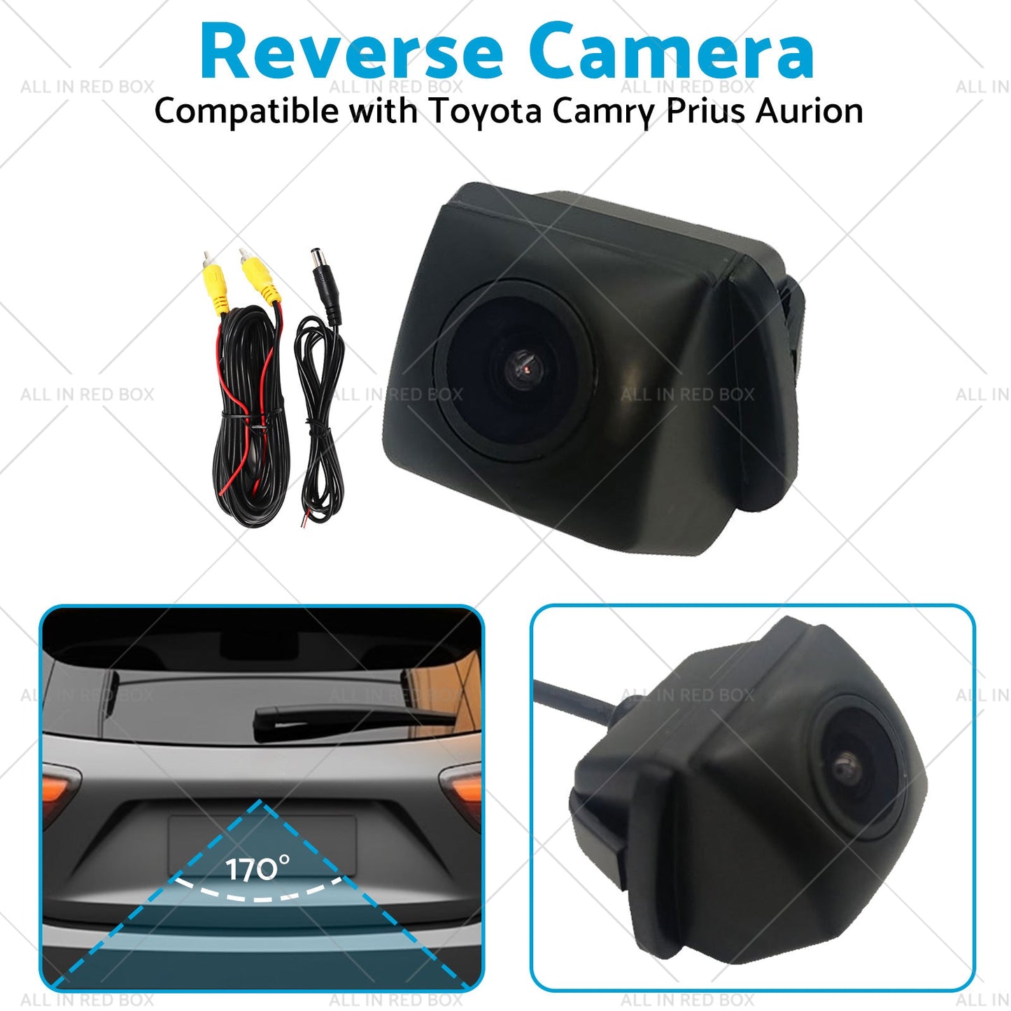 Car Reverse Rear View Parking Camera Suitable for Toyota Camry Prius Aurion-4
