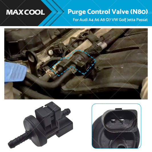 Purge Control Valve Fit for Audi VW A3 A4 A5 A8 TT Golf Passat Breather Valve-0