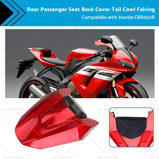 Seat Back Cover Tail Cowl Fairing Rear Passenger Suitablefor Honda CBR650R 19-20-0