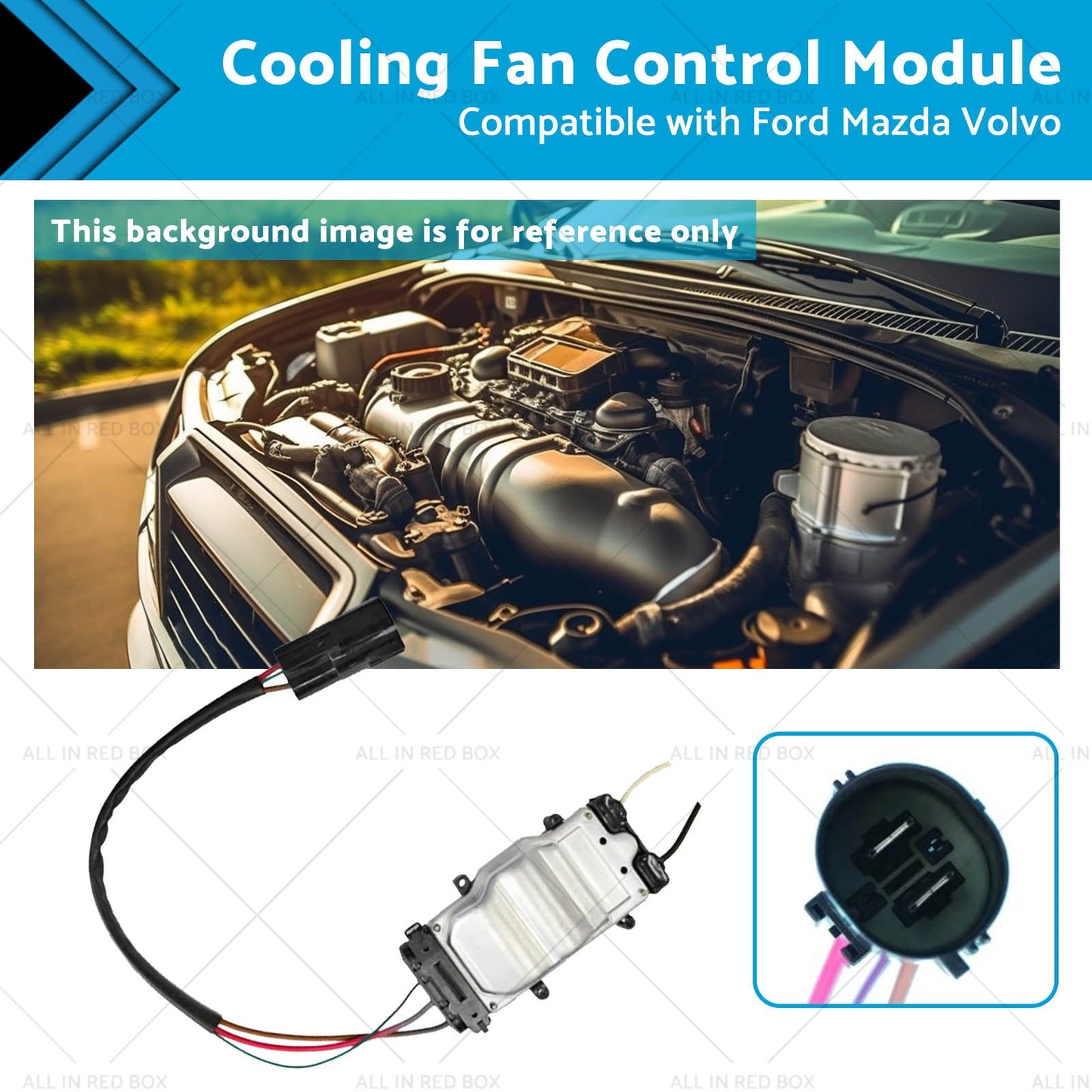 1137328365 1137328148 Cooling Fan Control Module Suitable for Ford Mazda Volvo-0