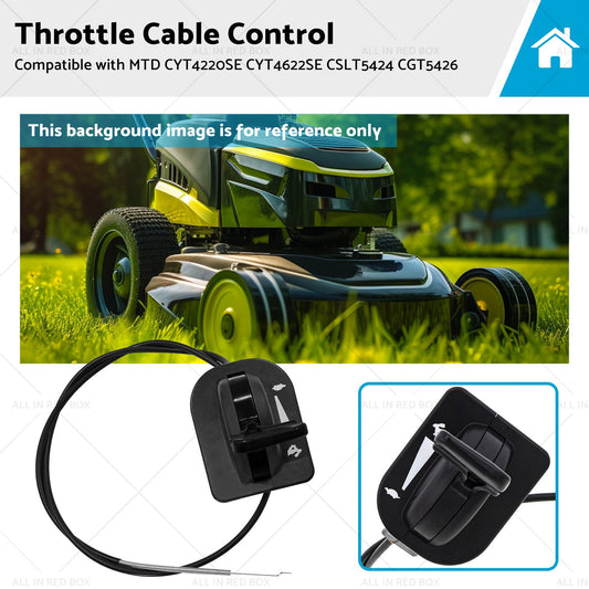 Throttle Cable Control Suitable For MTD Cub Cadet XT2-LX42 XT2-LX46 XT2-LX50-0